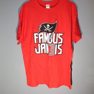 Tampa Bay Buccaneers Famous Jamis Large SS Tee